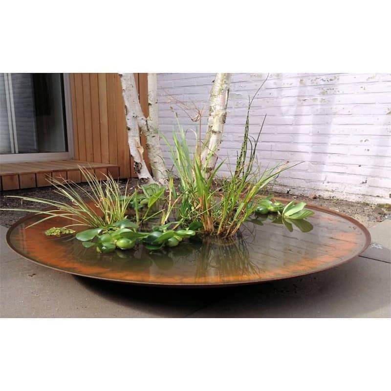 Economic And Durable Corten Steel Water Feature Manufacturer